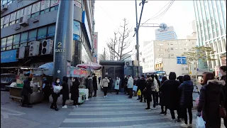 【4K】Seoul Walk - Gwanghwamun to Namdaemun Market (Jan.2021) (EP.72)