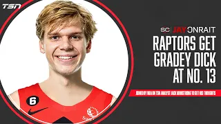 What are the Raptors getting with Gradey Dick?