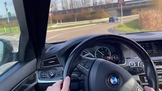 BMW F11 535d Top Speed Autobahn