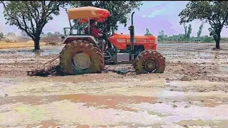 Swaraj 855 4x4 को mud मैं उतार दीया with cultivator best performance 💪🚜 #viral #vlogs #subscribe