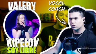 VALERY KIPELOV "Soy Libre" | Vocal Coach Reacción y Análisis | Ema Arias