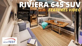 Riviera 645 SUV (2022) - Features Review by BoatTEST