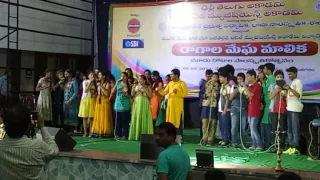 SaRiGaMaPaDaNi swarale by LMA students with Ramachari Sir