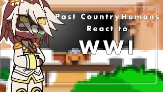 PAST Countryhumans React to WWI | Eng