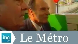 François Mitterrand inaugure le métro Quatre Cantons à Lille - Archive INA