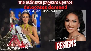 Miss Colorado USA RESIGNS | Delegates DEMAND NDA Release