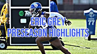 Eric Gray Preseason Highlights