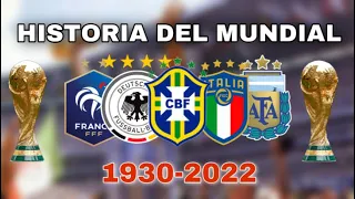 🌟 TODOS los CAMPEONES del MUNDO *1930-2022* 🏆