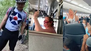 Insane Karen Has A Temper Tantrum On A Bus