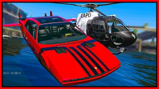 GTA 5 Roleplay - SUBMARINE CAR TROLLING COPS | RedlineRP