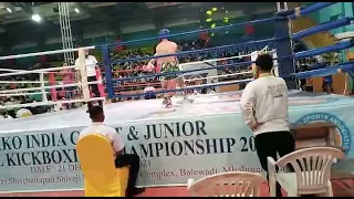 WAKO INDIA CADETS & JUNIORS NATIONAL KICKBOXING CHAMPIONSHIP-2021 PUNE (U.P)FIGHT