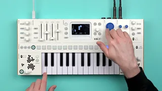 Hello World, this is WoFi 🎹 the first cloud connected LoFi Sample based Synthesizer.