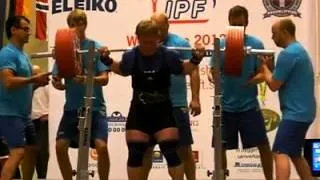 RAW Squat 325 kg (@105 kg) Alex Raus. only 19 years old!!