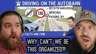 Americans React To "4 Important Rules Of The Autobahn"