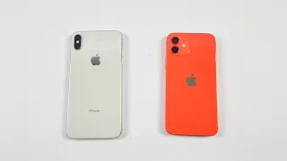 iOS 17.0.3 SPEED TEST!! iPhone 12 Vs iPhone Xs Max in 2023
