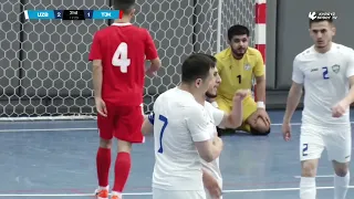 HIGHLIGHTS | UZBEKISTAN - TAJIKISTAN  I AFC FUTSAL ASIAN CUP  KUWAIT 2022 QUALIFIERS