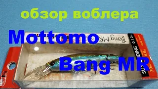 Видеообзор воблера Mottomo Bang MR по заказу Fmagazin