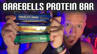 Barebells Protein Bar REVIEW | Chocolate Dough | Crunchy Fudge | Hazelnut & Nougat