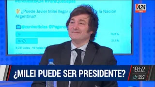"Puedo ser presidente de Argentina en 2023" Mano a mano con Javier Milei- 04/03/22