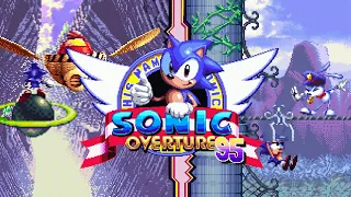 This Sonic Fan Game is Beautiful :: Sonic Overture '95 (Upgraded) ✪ Walkthrough (1080p/60fps)