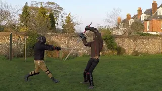 Zweihander vs longsword (HEMA)