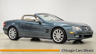 Chicago Cars Direct Reviews Presents a 2007 Mercedes-Benz SL-Class 5.5L V8 SL550 - F133221