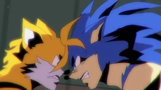 FNF SONIC.EXE vs TAILS.EXE Friday Night Funkin' but it's ANIME│SONIC x FNF ANIMATION