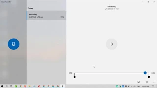 how to use the voice recorder on windows 10