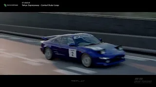 Gran Turismo SPORT race live recording Toyota MR2 97 at Tokyo Expressway central outer loop