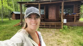 MIchigan Cotten Cabin Camping | Lake Superior