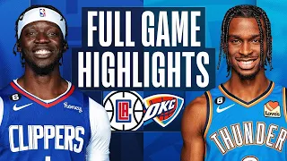 Oklahoma City Thunder vs. Los Angeles Clippers Full Game Highlights | Oct 27 | 2022 NBA Season