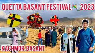 Quetta Basant Festival 2023 _ Basant 2023 _ Kachmor Basant 2023 _ 6 Tawa Kites Flying Quetta