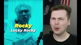 IT'S SO HIM (ROCKY(라키) 'LUCKY ROCKY' Official MV Reaction)