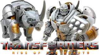 Transformers Studio Series 103 RISE OF THE BEASTS Voyager Class RHINOX Review