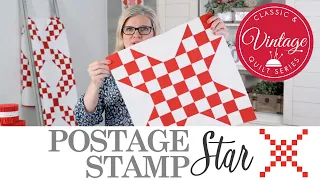 Jelly Roll Strip Set Tutorial - Postage Stamp Star | Classic and Vintage | Fat Quarter Shop