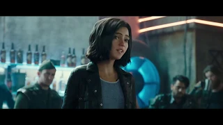 Alita vs Hunter-Warriors Bar Fight Scene - Alita Battle Angel (2019)