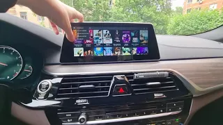 Установка и обзор Android экрана в BMW G30