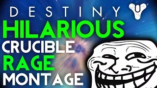 BEST RAGE REACTION EVER? - Destiny Crucible | Funny Gaming Moments