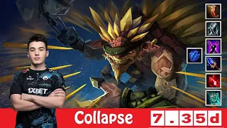 [DOTA 2] TSpirit.Collapse the BRISTLEBACK [OFFLANE] [7.35d] [2]