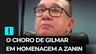 Com voz embargada, Gilmar homenageia 'brilhante trabalho' da defesa de Lula