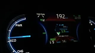 Rav4 Hybrid  2019 Acceleration and Top Speed 192 km/h
