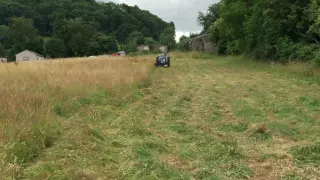 Fordson major mowing