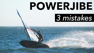 3 REASONS why you STOP IN THE JIBE (& how to fix it) | Windsurf Tutorial