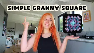 Beginner's Guide: How to Crochet a Granny Square | Easy Step-by-Step Tutorial