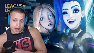 Tyler1 Reacts to Wild Rift Cinematic Trailer