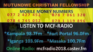 MCF: THURSDAY AFTERNOON SERVICE WITH PASTOR TOM MUGERWA 6-July-2020