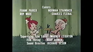 Cartoon Network Credits Voice-Over (The Flintstones, June 30, 2000)