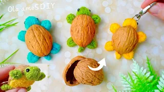 It's so Cute ☀️ Super Easy Turtle Making Idea with Yarn - You will Love It - DIY Woolen Crafts