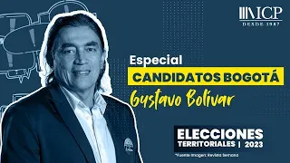 Propuestas del candidato Gustavo Bolívar para la Alcaldía de Bogotá