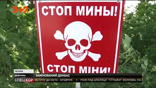 На Донбасі у селах підриваються на мінах